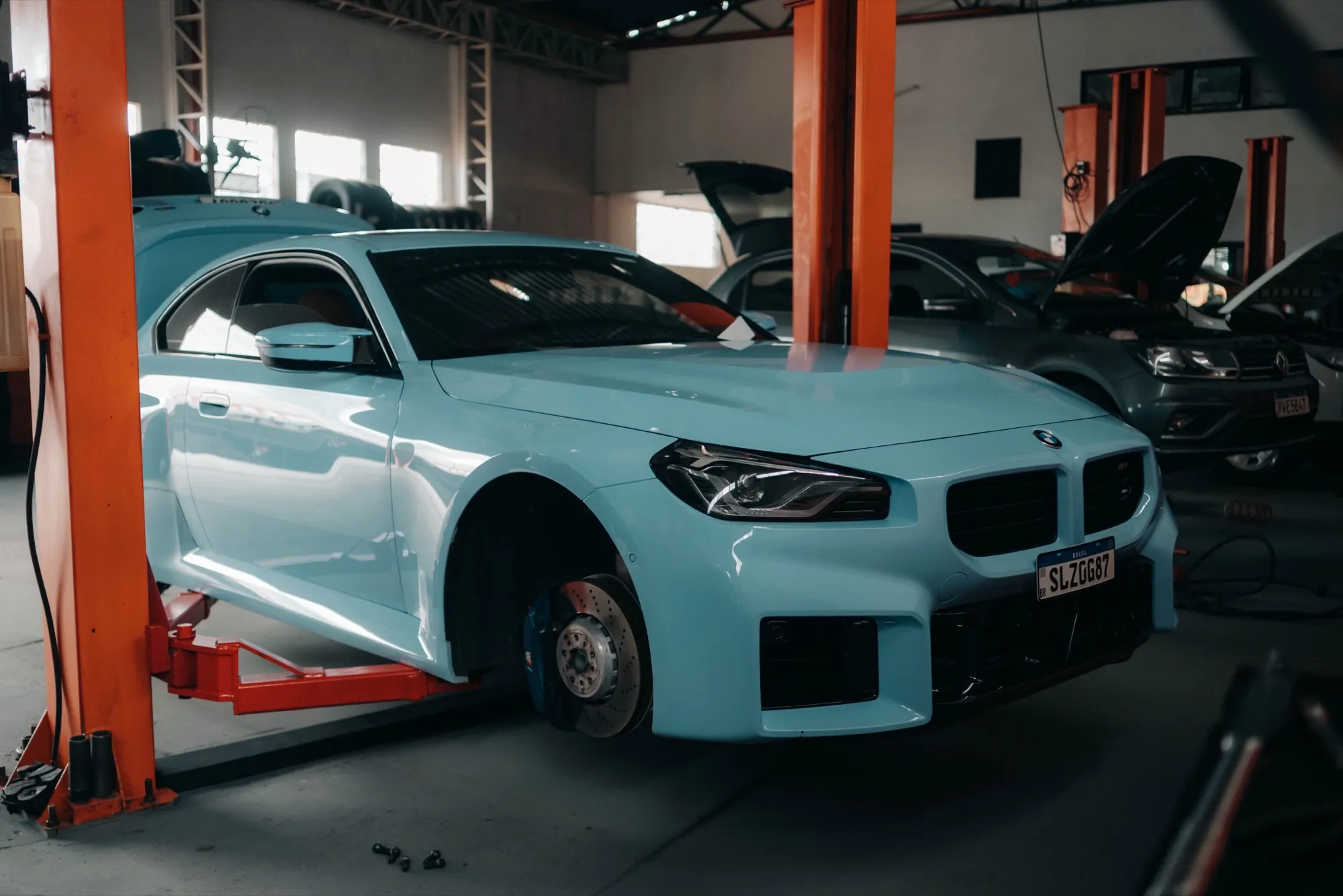 BMW M2 em atendimento na Auto Rodas