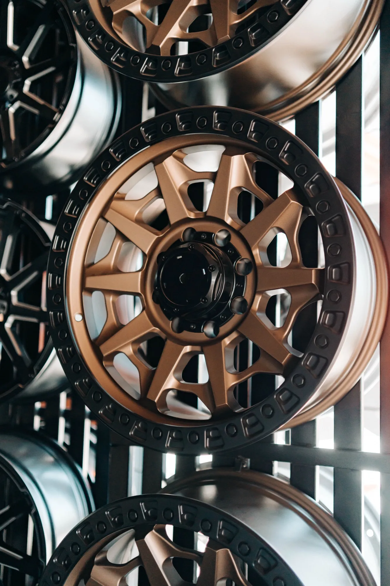 Roda off-road bronze